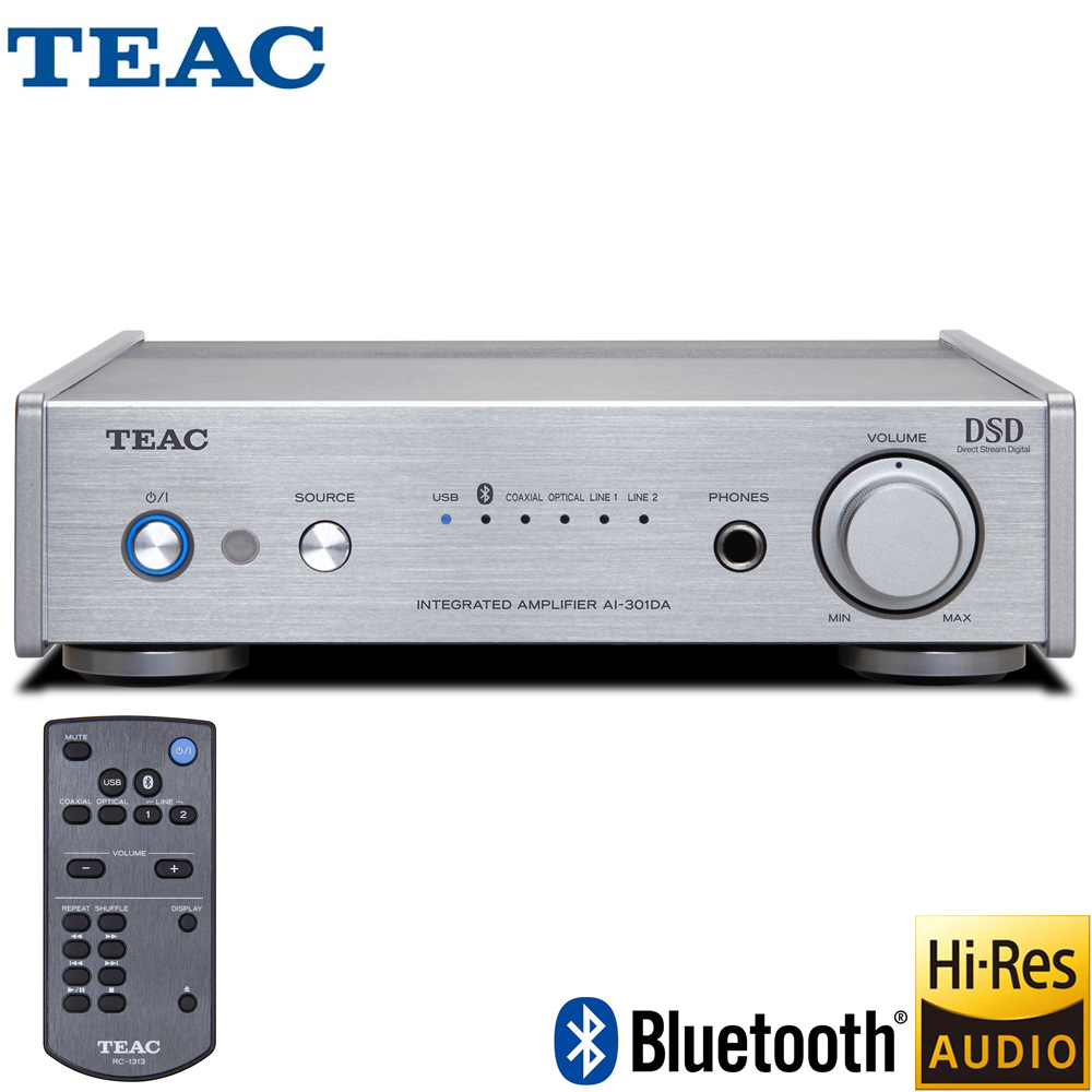 【動作確認済】TEAC USB DAC プリメインアンプ AI-301DA