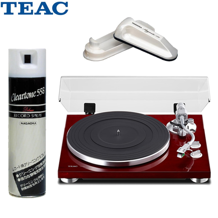 TEAC レコードプレイヤー(ターンテーブル) TN-350-SE-CH-CL558セット