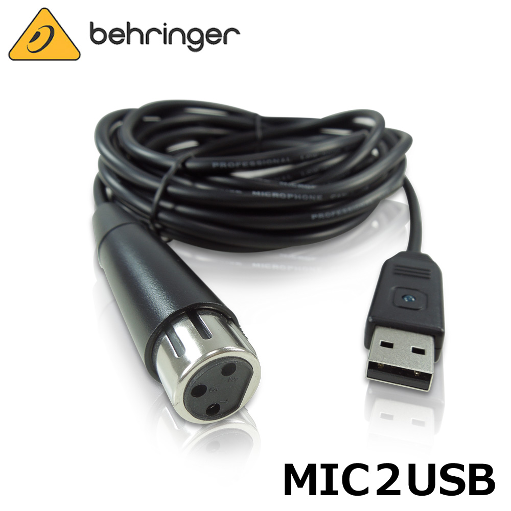 BEHRINGER マイク専用USBオーディオインターフェース MIC 2 USB