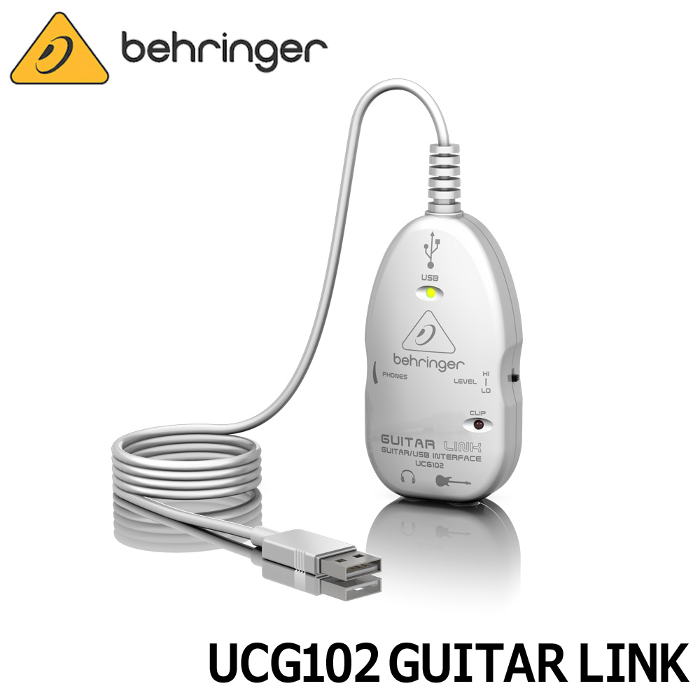 BEHRINGER　PC用オーディオインターフェース　UCG102　GTLINK【福山楽器センター】
