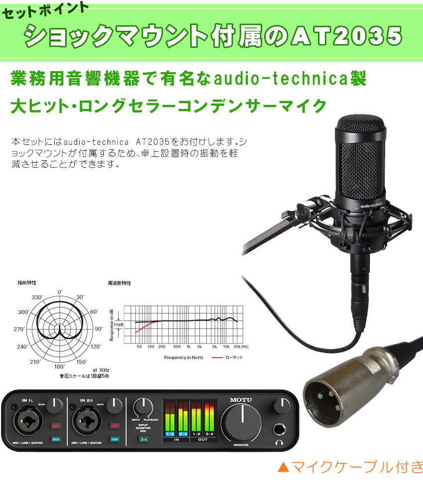 MOTU USBオーディオインターフェイス M4(audio-technica MOTU USBオーディオインターフェイス M4(audio-technica