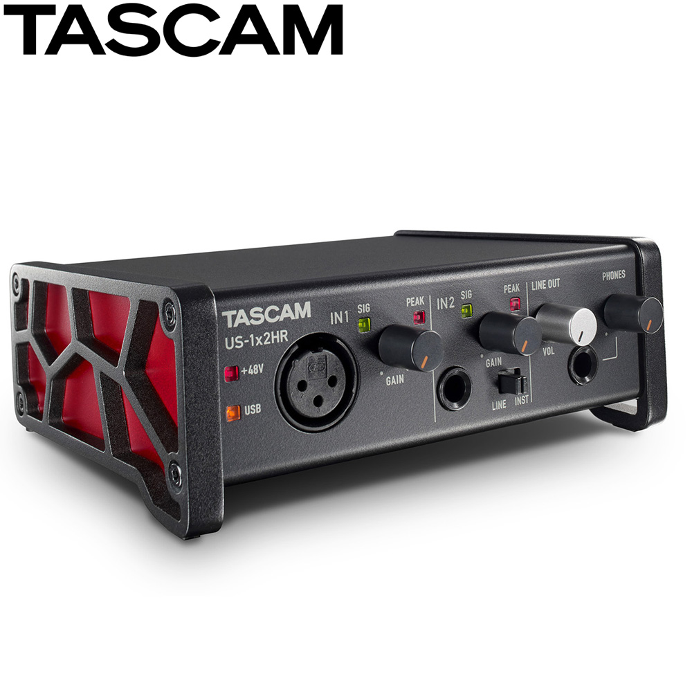 【セット売り】TASCAM US-2×2、SHURE SM58、スタンド、XLRSHU