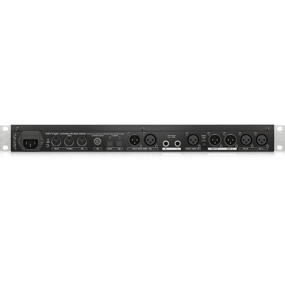 ベリンガー DEQ2496 24bit/96kHz デジタルプロセッサー BEHRINGER】DEQ2496 ULTRACURVE PRO【福山楽器センター】