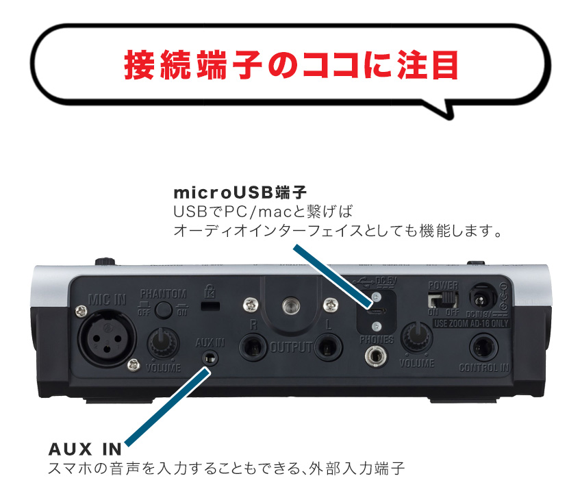 ZOOM V3 ボーカルエフェクター ほぼ未使用 ACアダプター付き-