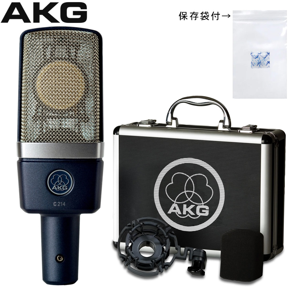 AKG コンデンサーマイク C214【福山楽器センター】