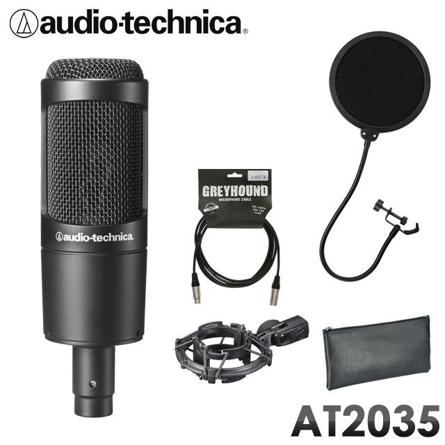 【美品です】audio−technica AT2035　マイク