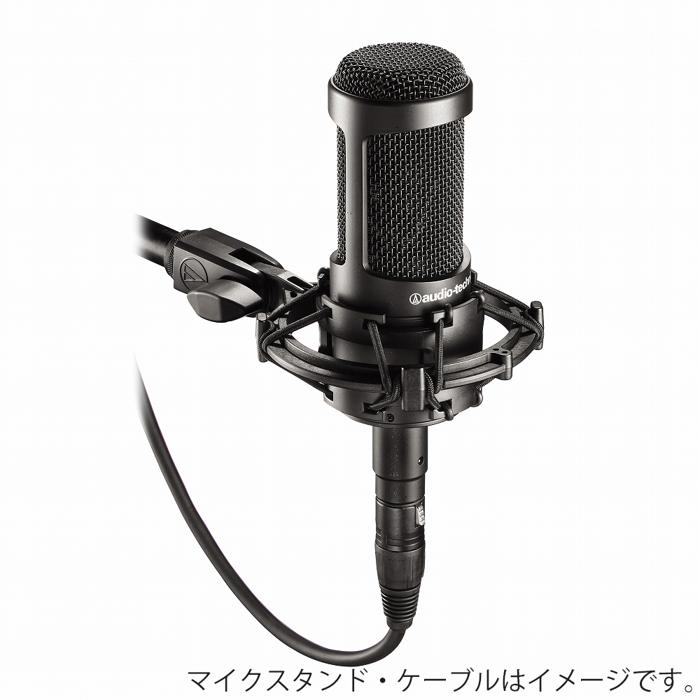 audio-technica コンデンサーマイク AT2035(デスクアームマイク 