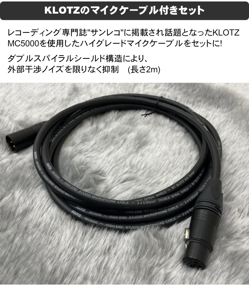 audio-technica 配信用ダイナミックマイク AT2040 (インライン