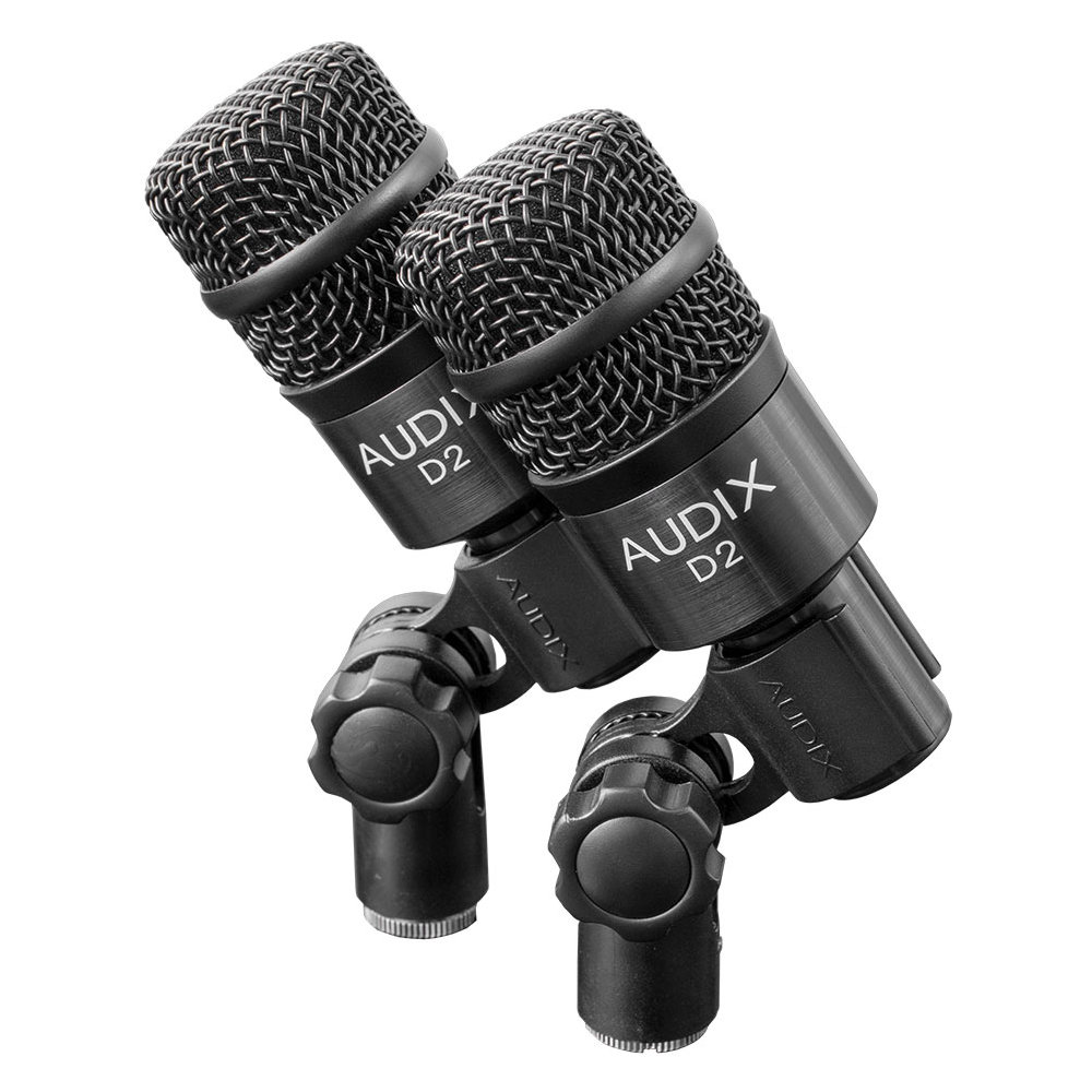 AUDIX ドラムマイクセットレコーディング