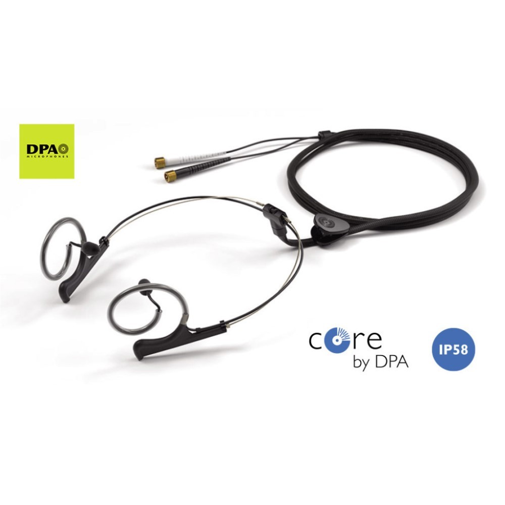 DPA バイノーラルマイク 4560 ステレオ (MicroDot×2)【福山楽器センター】