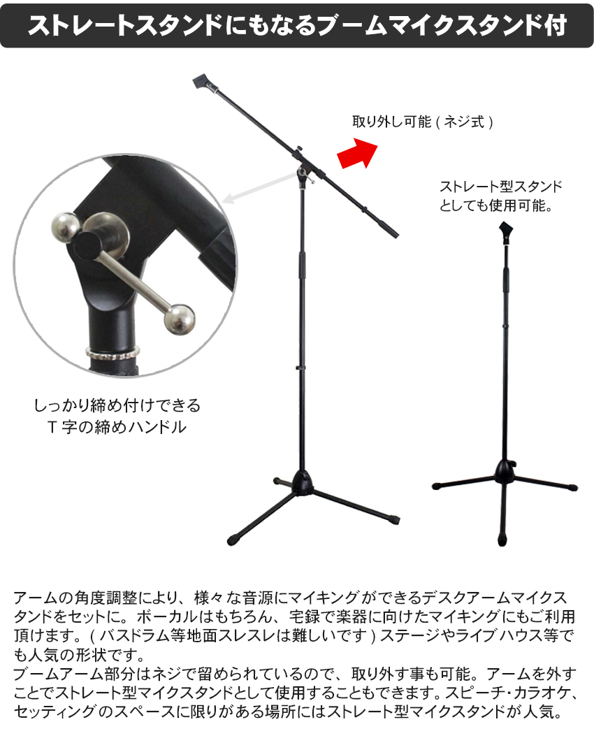 NEUMANN サイドアドレスコンデンサーマイク TLM103(マイクスタンドと