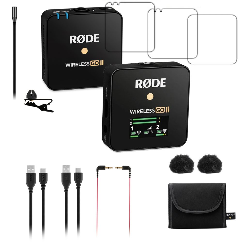 RODE ワイヤレスピンマイクセット WIRELESS GO II Single (ワイヤレス