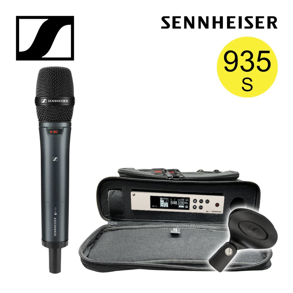 Sennheiser ワイヤレスマイク EW 100 G4-935-S-JB ソフトケースセット ...