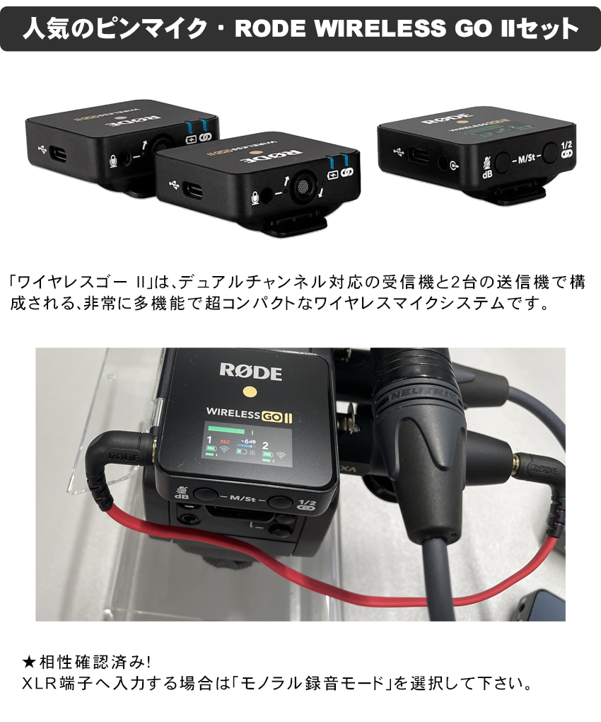 TASCAM CA-XLR2d-AN アナログインターフェースカメラ用キット-