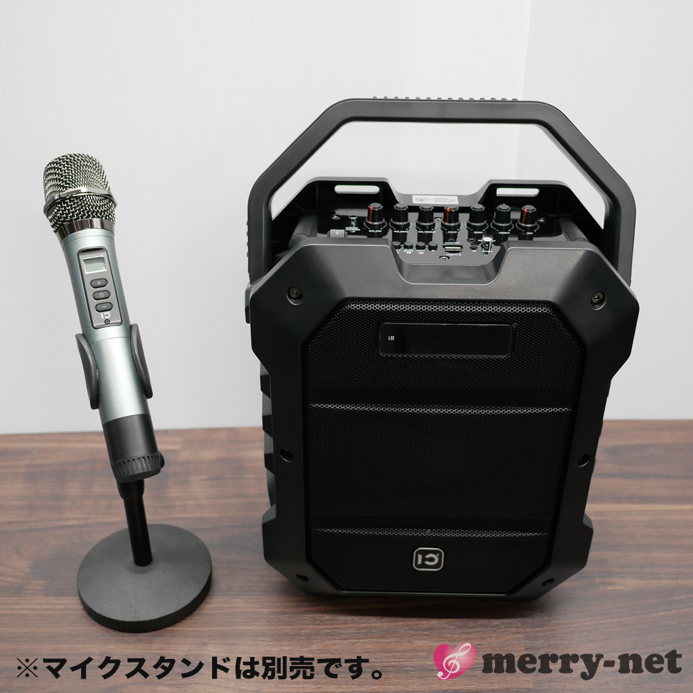 充電式アンプ＆ワイヤレスマイク1本付き 簡易PAセット【福山楽器センター】