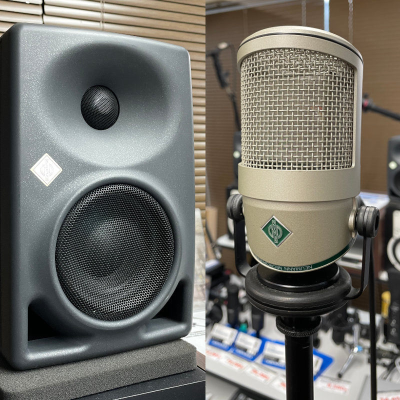 終了】NEUMANN KH 80 DSP A G / BCM 705の期間限定展示 | (株)福山楽器